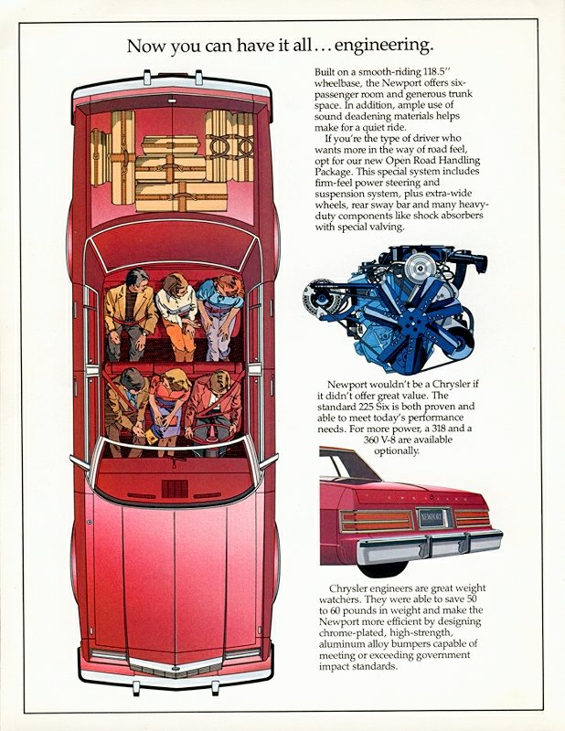 1979 Chrysler Newport Brochure Page 4